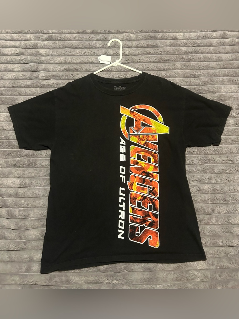 Marvel Comics AVENGERS "Age Of Ultron" Black T Shirt